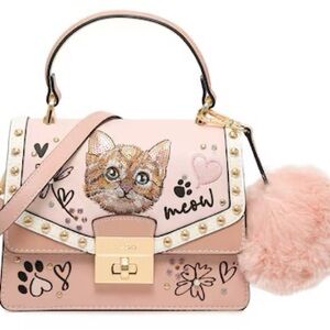 Aldo Lilopaw Cat Mini Satchel Handbag